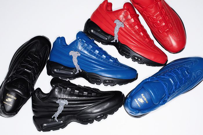Supreme Nike Air Max 95 Lux Release Date Group Pile
