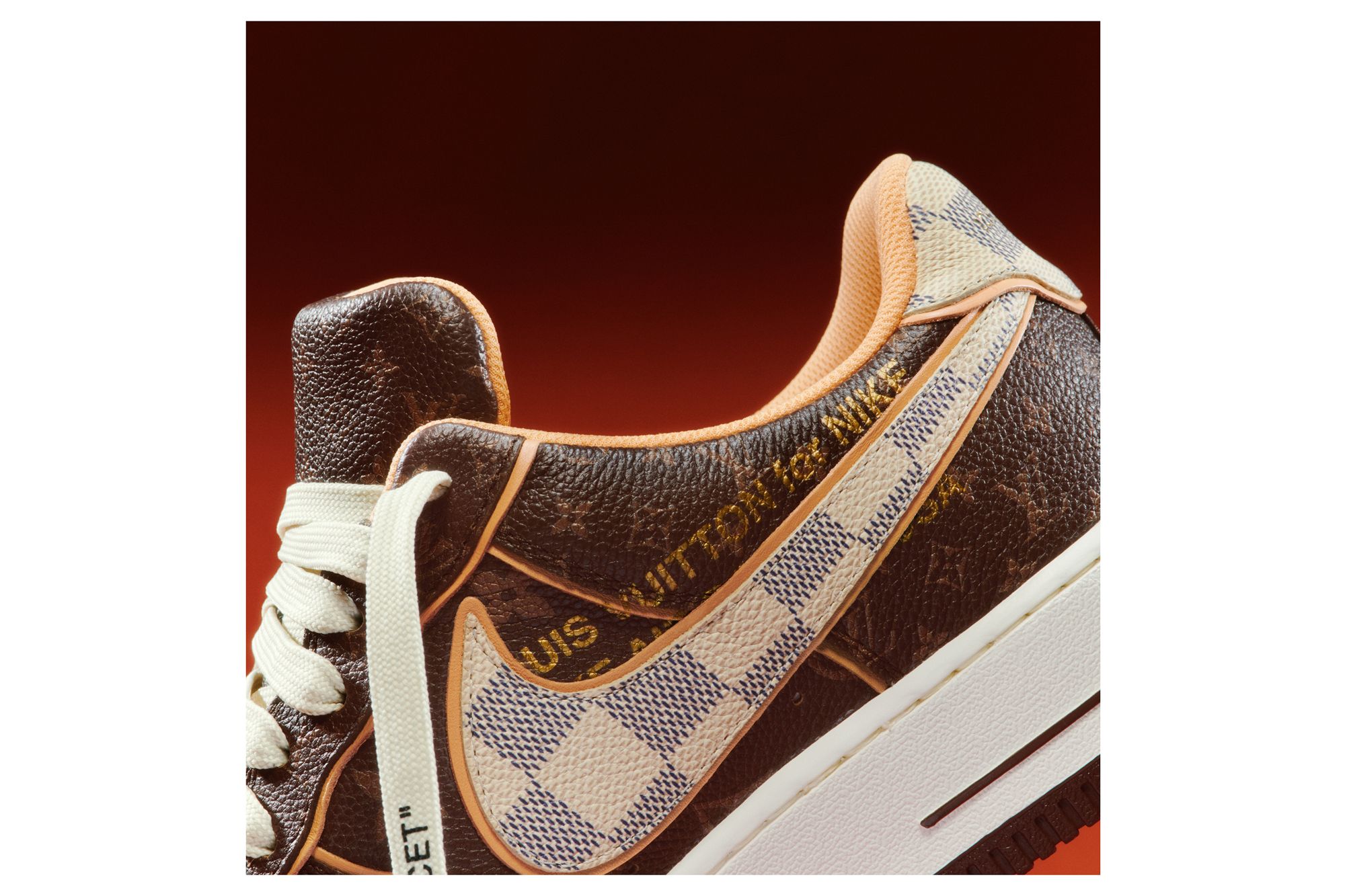 Louis Vuitton x Nike Air Force 1 Sotheby's Auction