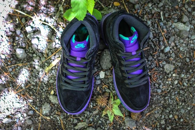 Nike SB Dunk High (Black Grape) - Releases