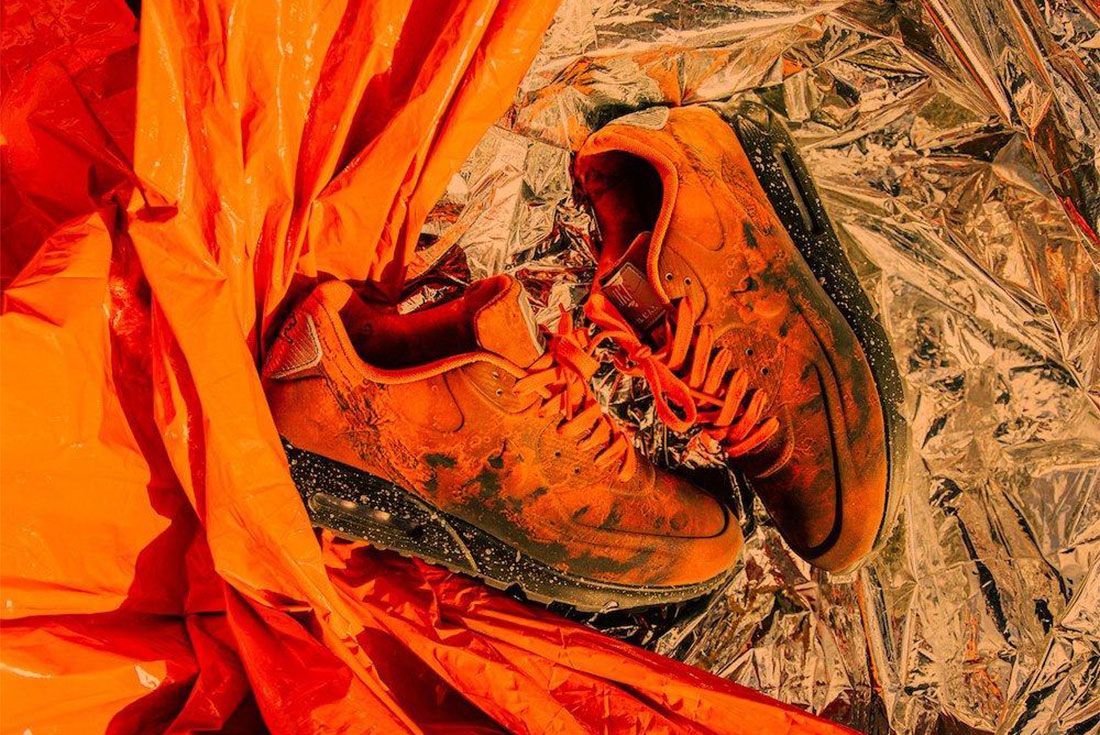 mars landing air max 90 on feet