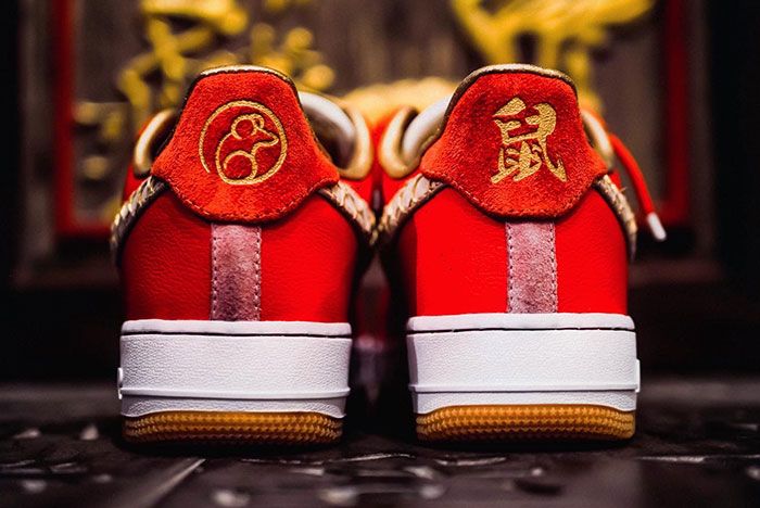 BespokeIND Bless Us With the Nike Air Force 1 'Angpo' - Sneaker 