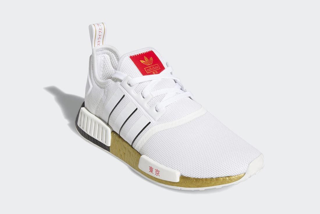 The adidas NMD R1 Tokyo Grips in Gold Releases