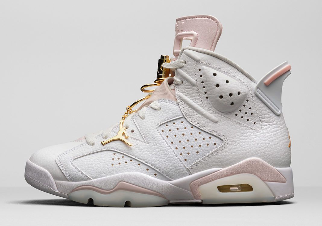Air Jordan 6 WMNS 'Gold Hoops'