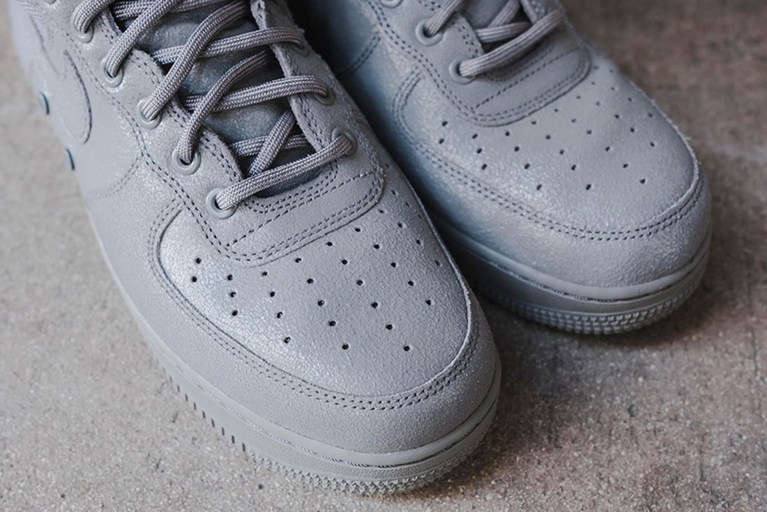 All grey nike discount air force 1