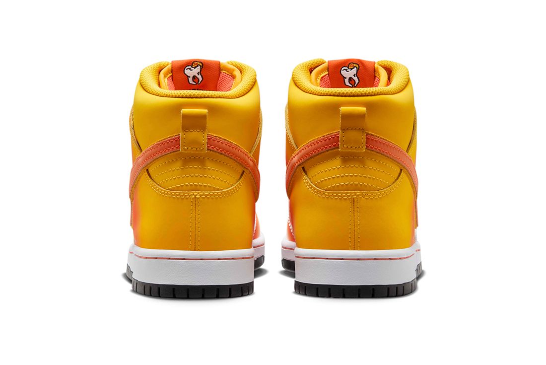 Release Date: Halloween Nike SB Dunk High 'Candy Corn' - Sneaker Freaker