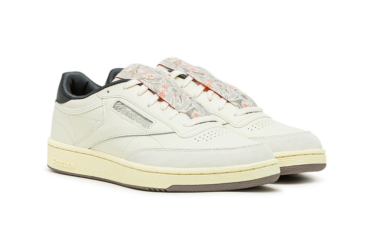 reebok club c 85 year of the ox on white 