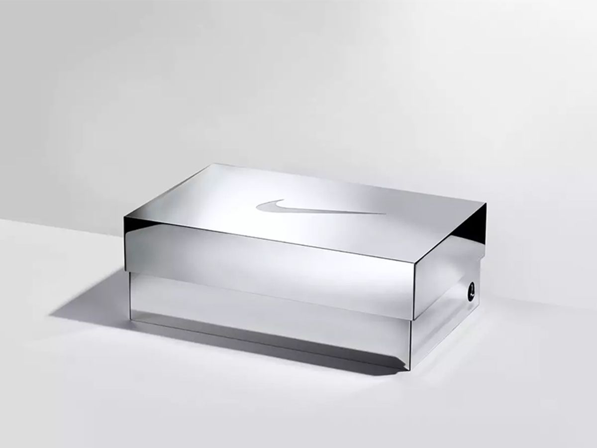 Tiffany & Co and Nike Unveil a 23-Pound Sterling-Silver Shoebox – Robb  Report