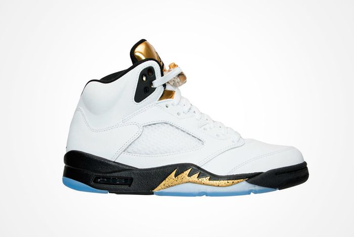 Air jordan 5 hot sale retro olympic gold