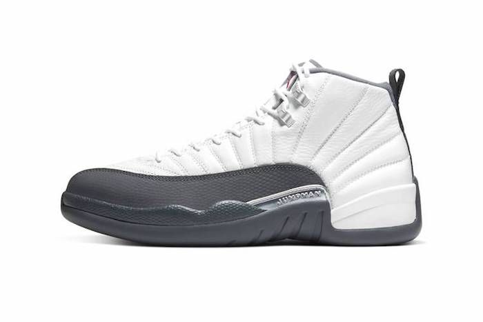 Jordan 12 Grey White 1