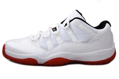 Air Jordan 11 Low White Red 01 1
