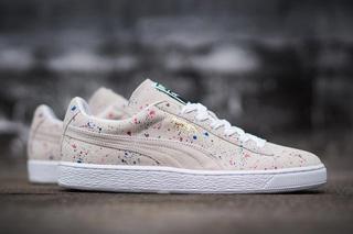 puma suede splatter