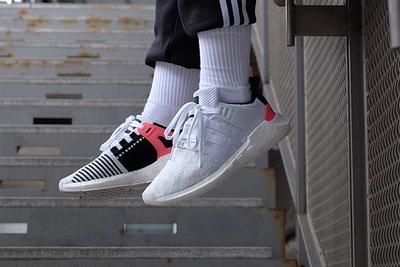 Adidas Eqt Support 9317 White Turbo Red 2