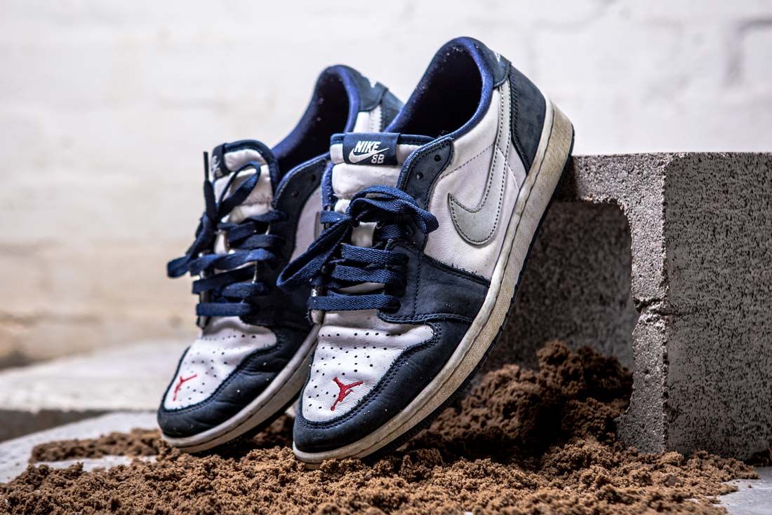 Sb-roscoffShops - purple and navy Dunk - of - One Off - White x