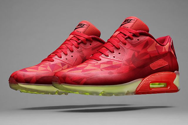 Nike Air Max 90 Ice (Red/Neon 