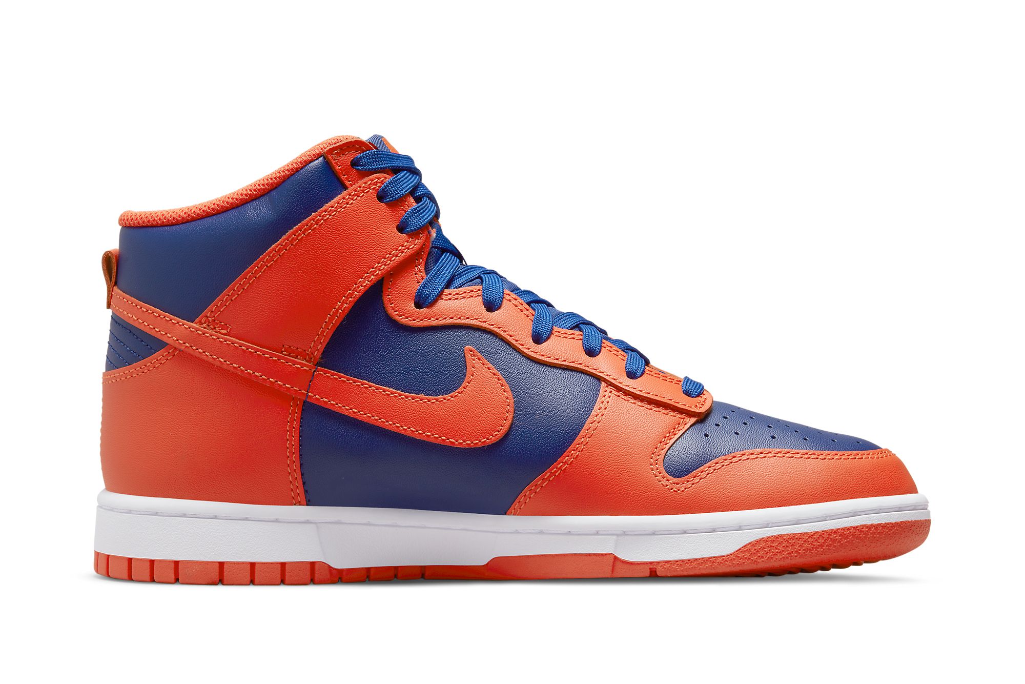 Nike Dunk High Orange/Blue Knicks