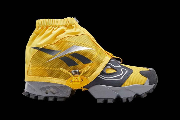 Reebok Instapump Fury Trail Shroud Yellow Cover Lateral