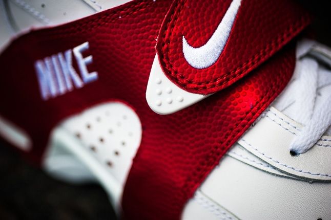 Nike Air Veer Red Midfoot Detail