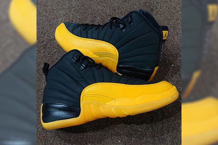 First Look: The Air Jordan 12 in Black and ‘University Gold’