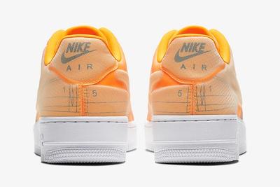 Nike Air Force 1 Low Schematic Orange Heel