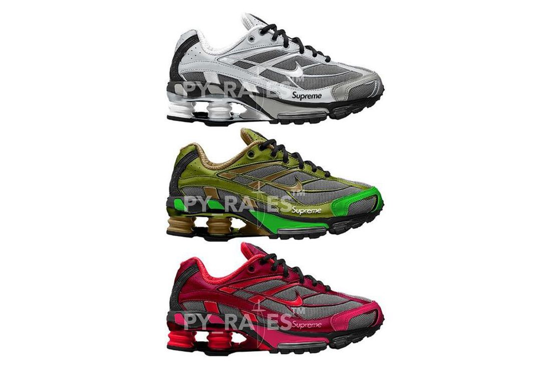 Leak: Three Supreme x Nike Shoe Ride 2 Colourways - Sneaker Freaker