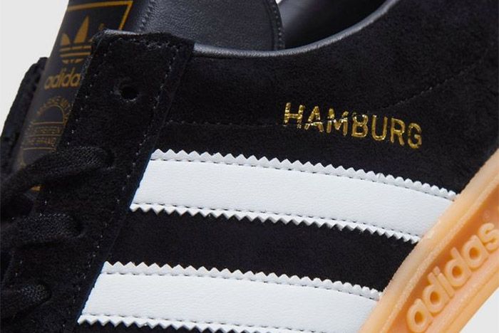 Adidas Hamburg Black Suede Gum 2
