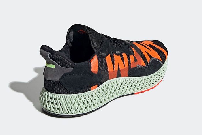 Adidas Zx 4000 4 D I Want I Can Black Ef9625 Release Date 4 Angle
