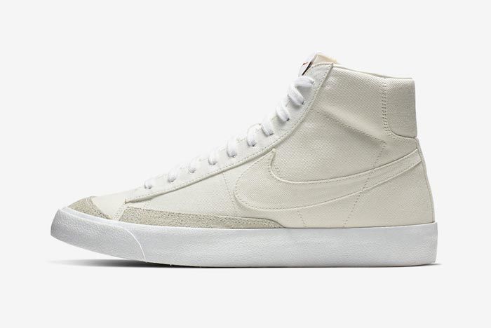 Nike Blazer Mid Canvas Pack Sail Lateral
