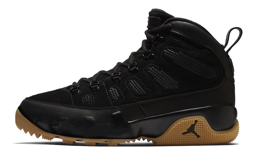 Air Jordan 9 Boot Black Gum