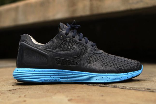 Nike Lunar Flow Woven Pack Blue Profile 1