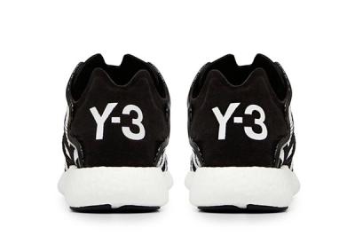 Y 3 Yohji Boost Black And White 4