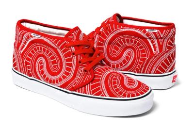 Vans Supreme Chukka Ss 2014 Red Perspective