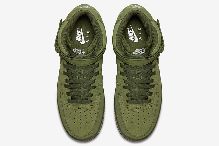 Nike Air Force 1 Mid Olive5
