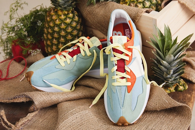 Todd Snyder x New Balance 327 Farmers Market Pineapple