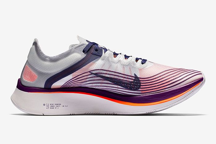 Nike's Zoom Fly Peacocks in Purple - Sneaker Freaker