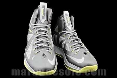 Nike Lebron Silver Sneaker 1