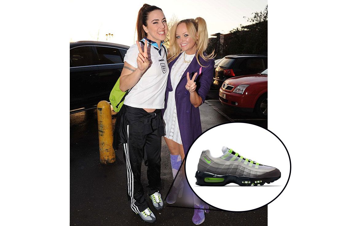 Spice Girls Sporty Spicenike Air Max 95