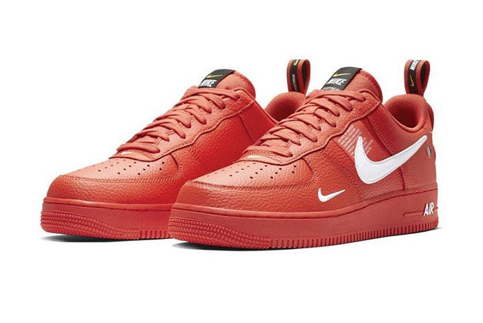 nike air force 1 with orange tag
