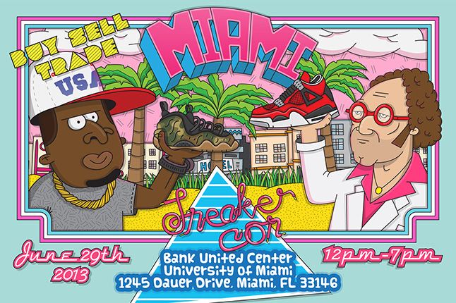 Sneaker Con Miami Flyer June 29 1