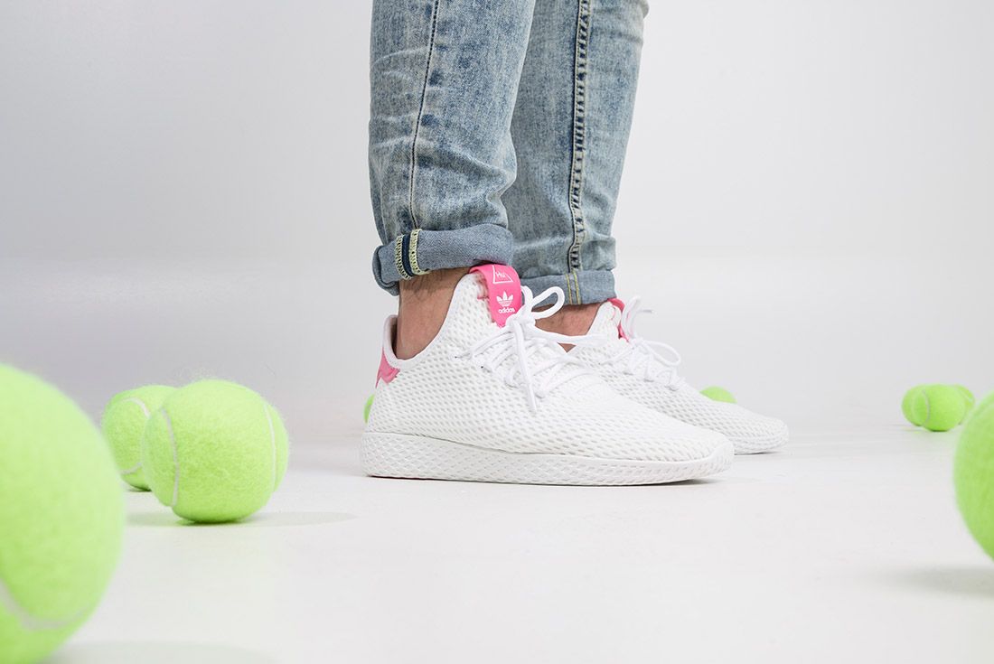 On-Foot: New Pharrell Williams X adidas Tennis HU - Sneaker Freaker