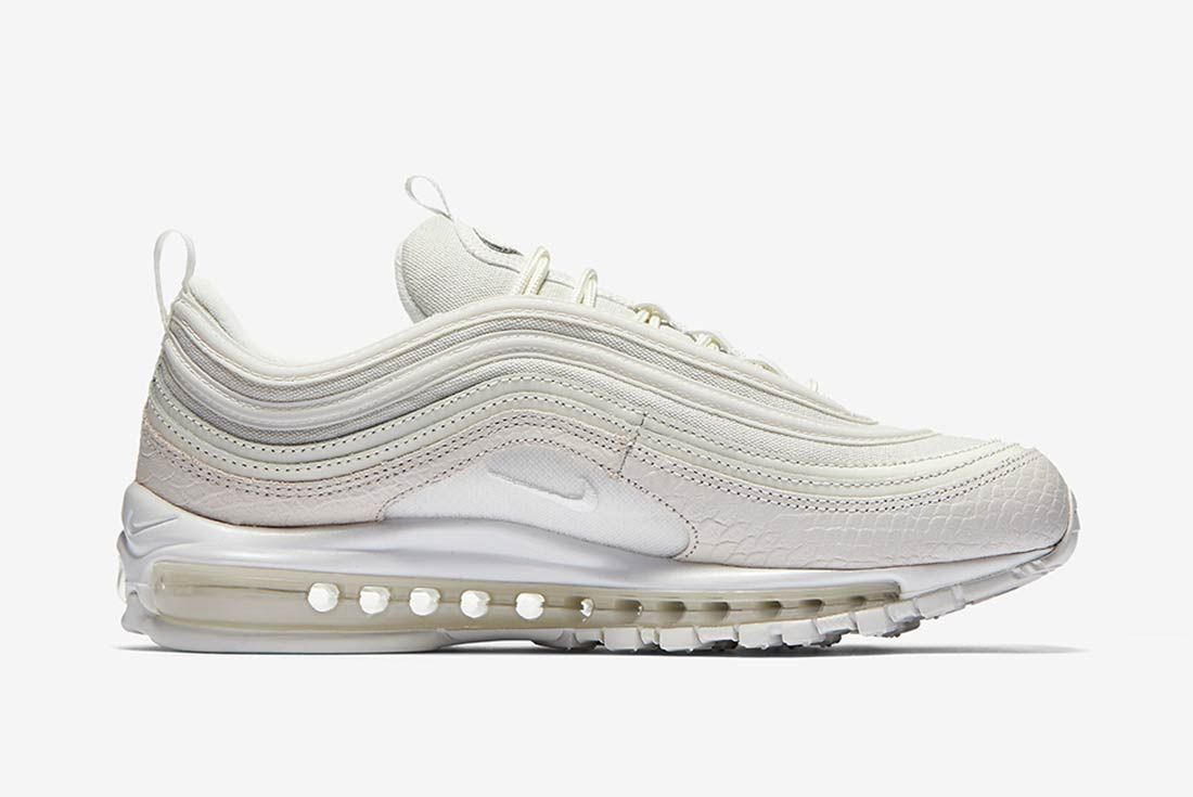 black and cream air max 97