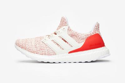 Adidas Ultraboost 4 0 W White Red 2