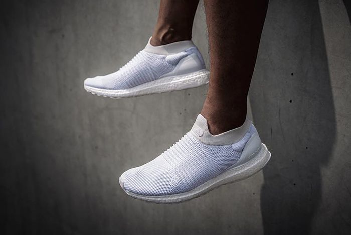 Adidas Ultra Boost Laceless White Beige4 1