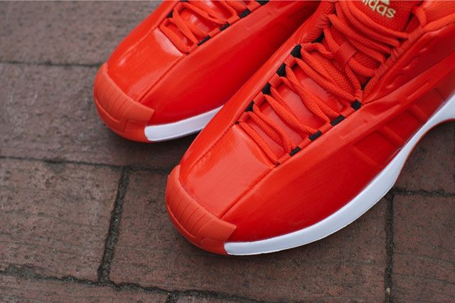 Adidas Crazy 1 Bright Orange Toebox