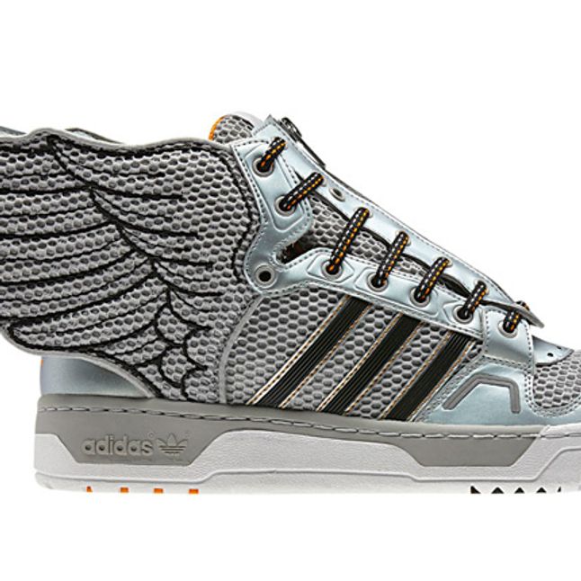 Jeremy Scott X adidas Wings 2.0 (Metallic Silver) - Sneaker Freaker