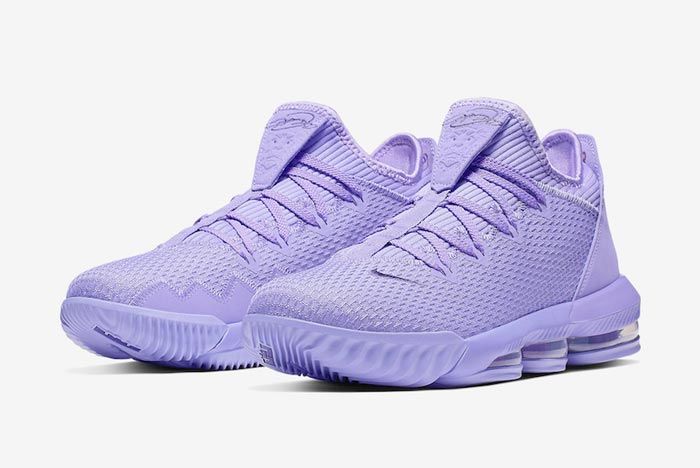 The Nike LeBron 16 Low Gets Props in Purple Releases