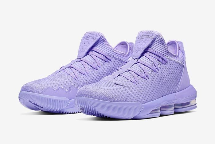 Nike Lebron 16 Low Purple Pair