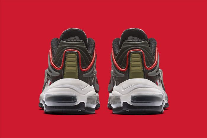 Nike Air Max Deluxe Grey Red 5