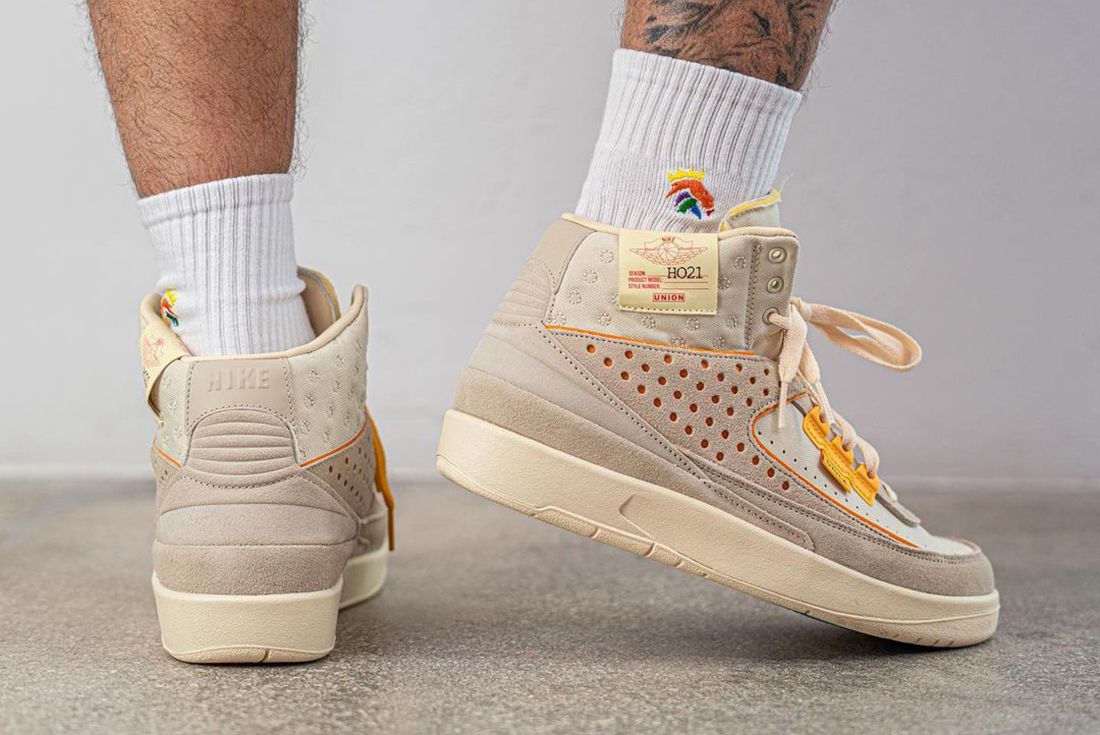 On-Foot: Union x Air Jordan 2 'Rattan' DN3802 - Industry News