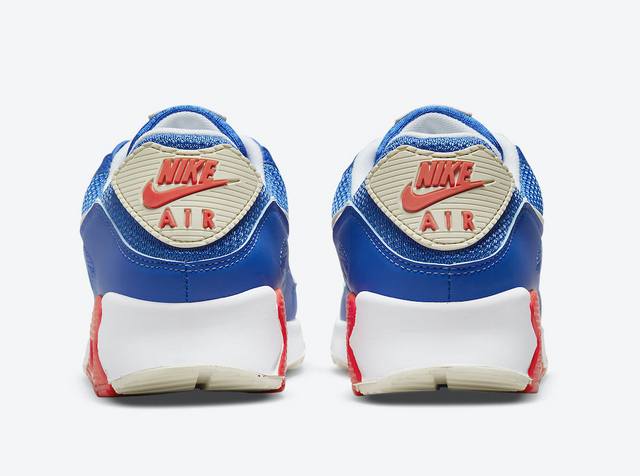 The Nike Air Max 90 Rocks the Red, White and Blue - Sneaker Freaker