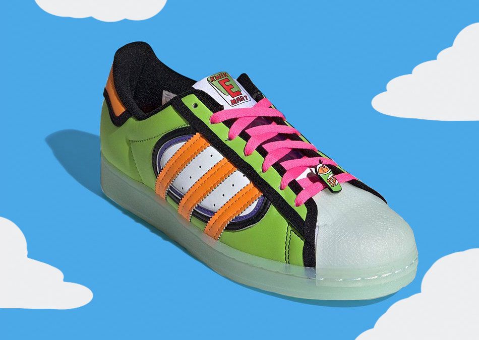 The Simpsons x adidas Superstar 'Squishee'